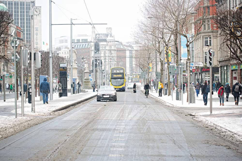 irlanda neve e gelo