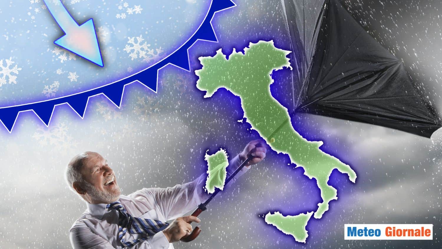 Tendenza Meteo: Settimana PROSSIMA con l’ultima INTENSA PERTURBAZIONE