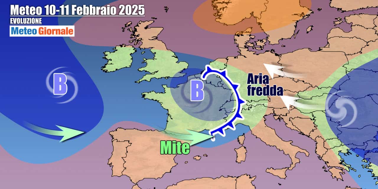 Altre piogge a partire dal Nord a inizio settimana