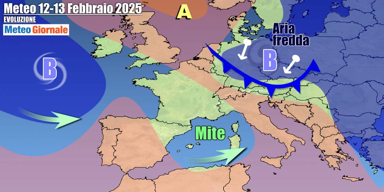 Meteo Italia: altre perturbazioni e da Venerdì 14 grosse novità invernali