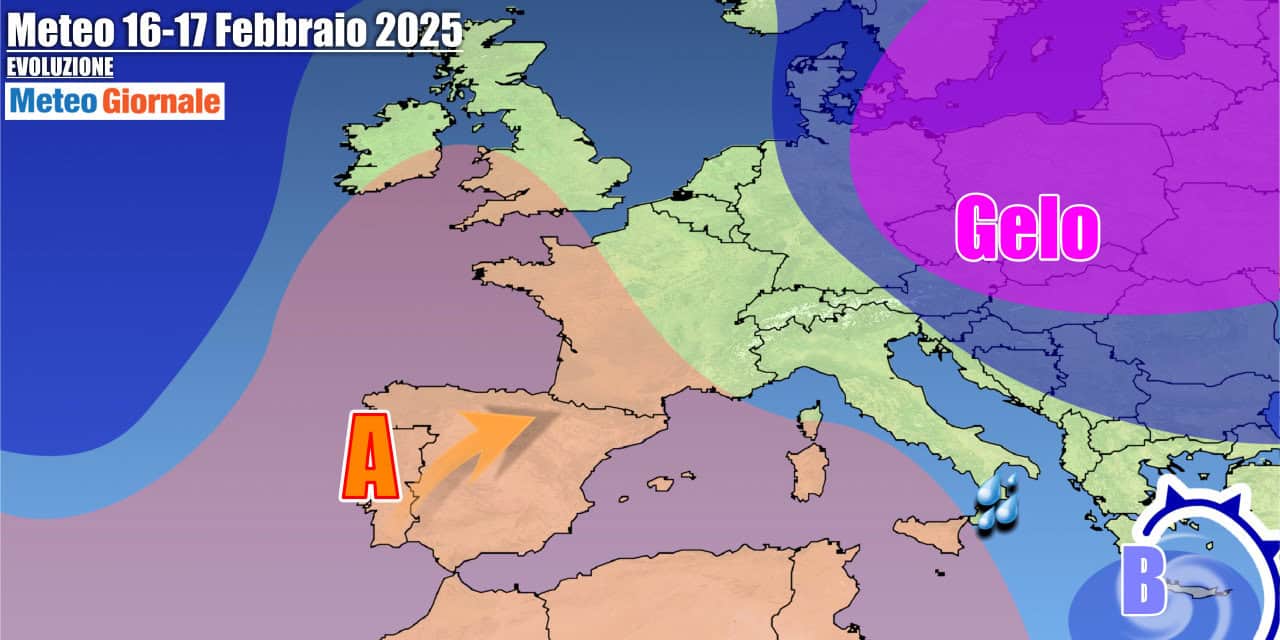 L'alta pressione si farà presto strada verso l'Italia