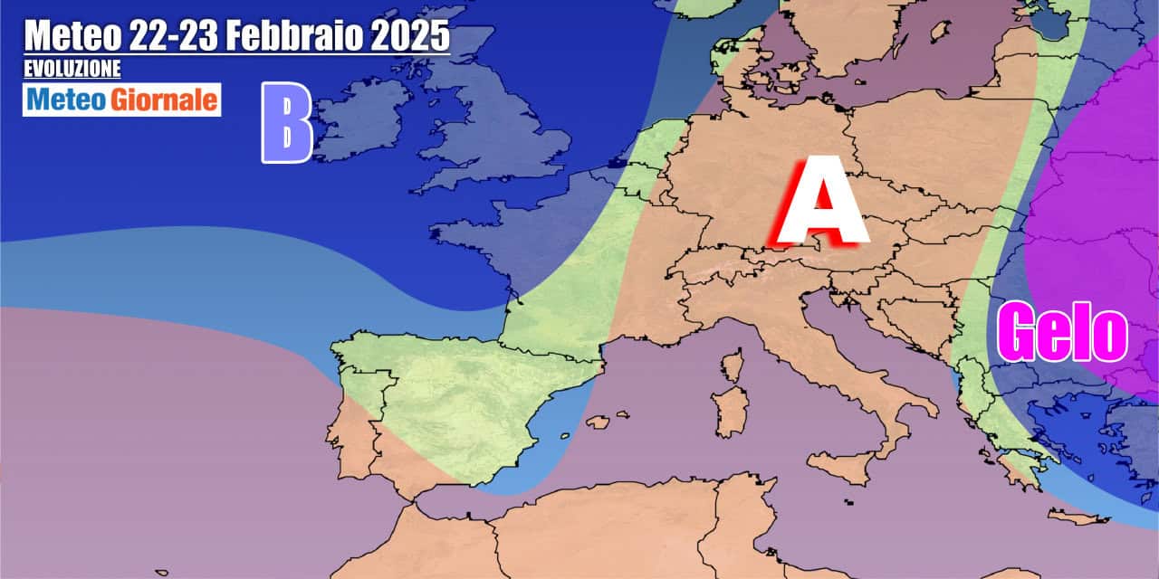Il gelo arretra sull'Est Europa