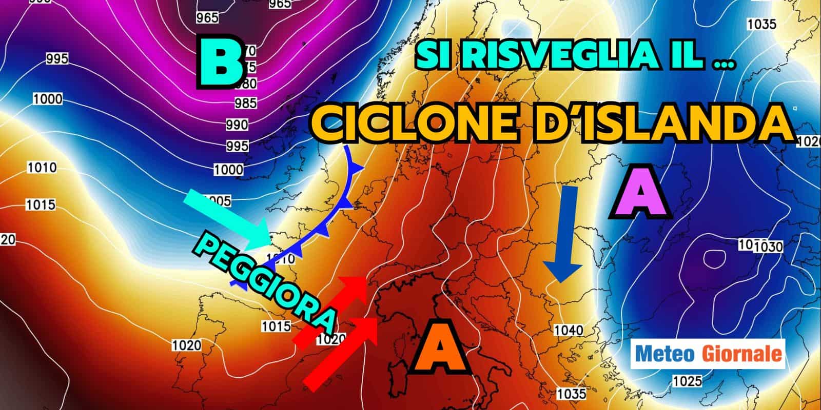 Meteo: svolta improvvisa, prossima settimana stravolta dal maltempo