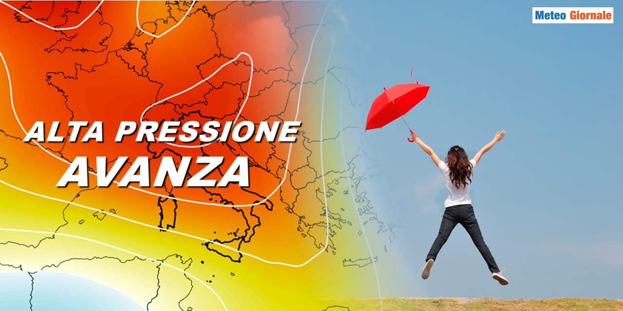 Meteo: prossime ore con acquazzoni, poi avanza l’Alta Pressione