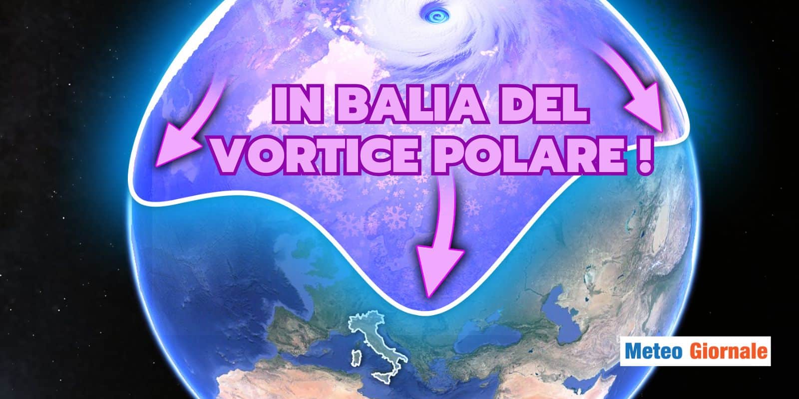 Meteo: split del Vortice Polare, porterà il GELO in Italia? Le ultime novitù