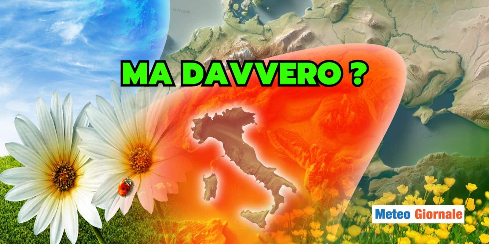 Meteo: caldo all’improvviso? L’Anticiclone Africano si mette di mezzo