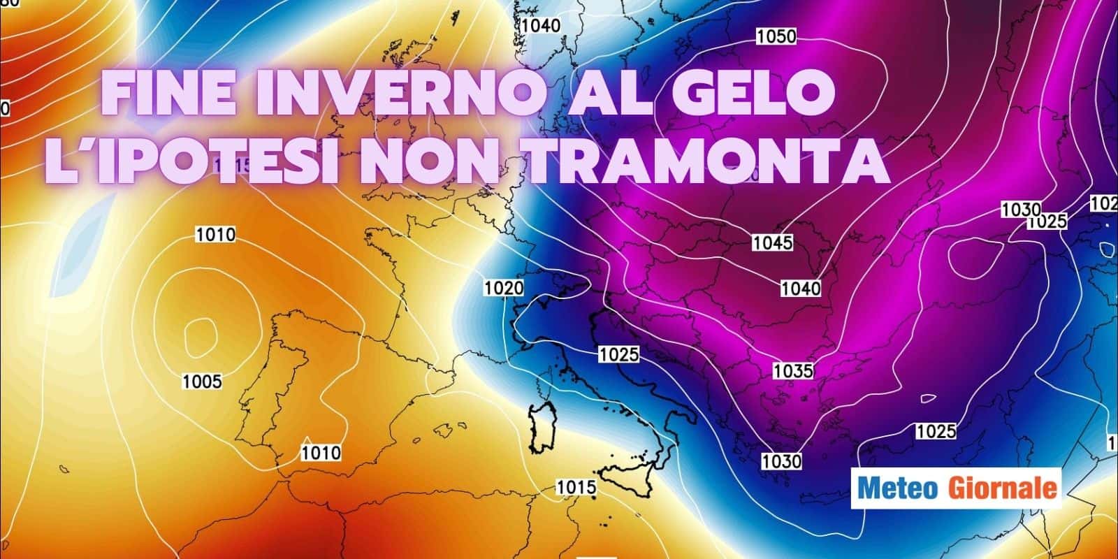 Meteo: Gelo verso l’Italia? I giochi sono ancora tutti aperti