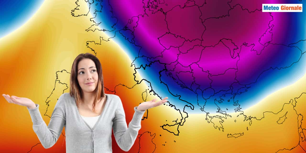 Meteo: il GELO ci prova, ma la strada per l’Italia è tortuosa
