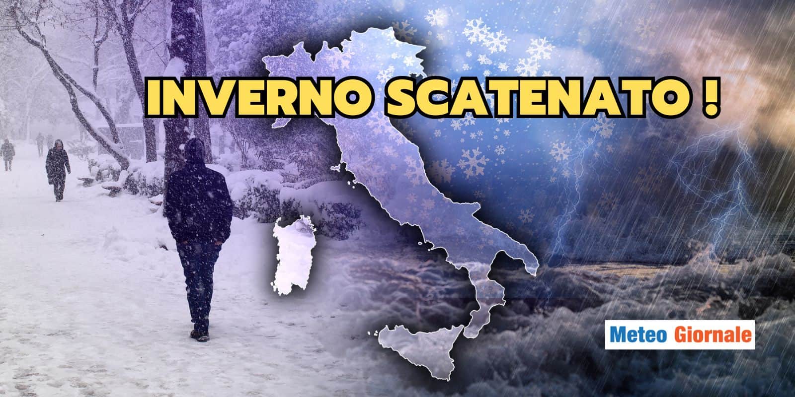 Meteo: Weekend con PIOGGIA e NEVE, dove colpiranno. Poi altro maltempo freddo