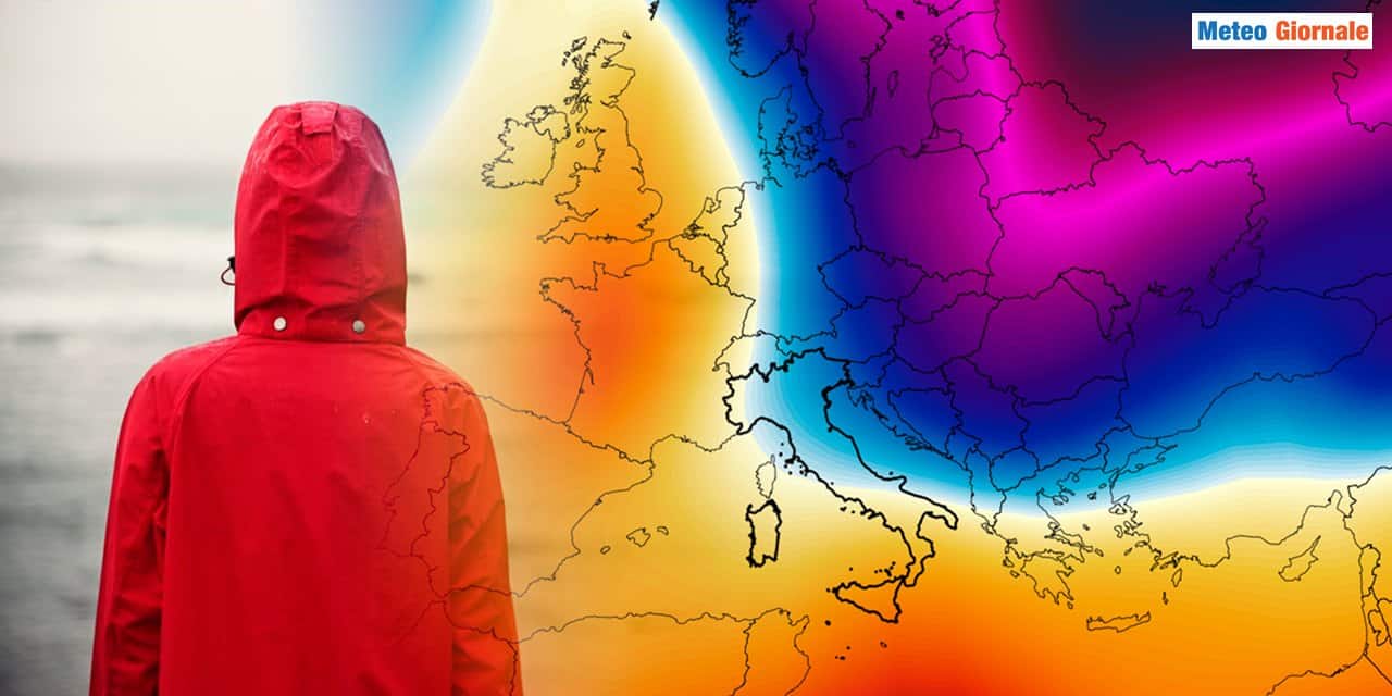 Meteo: serie di perturbazioni, occhio al freddo da est