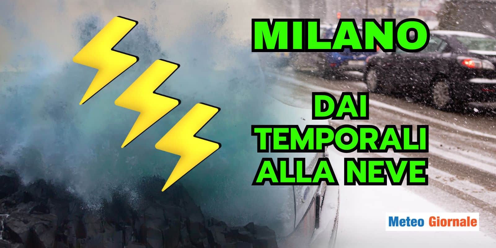 Meteo Milano: TUONI e FULMINI a Febbraio, la NEVE a Marzo