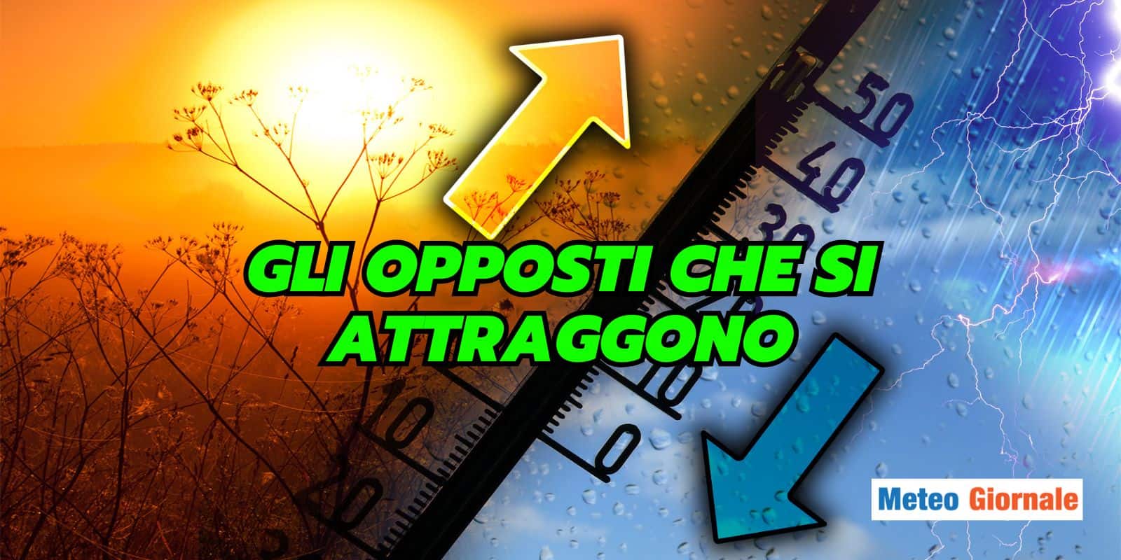 Meteo troppo estremo! Il Gelo a due passi, il Caldo che incombe