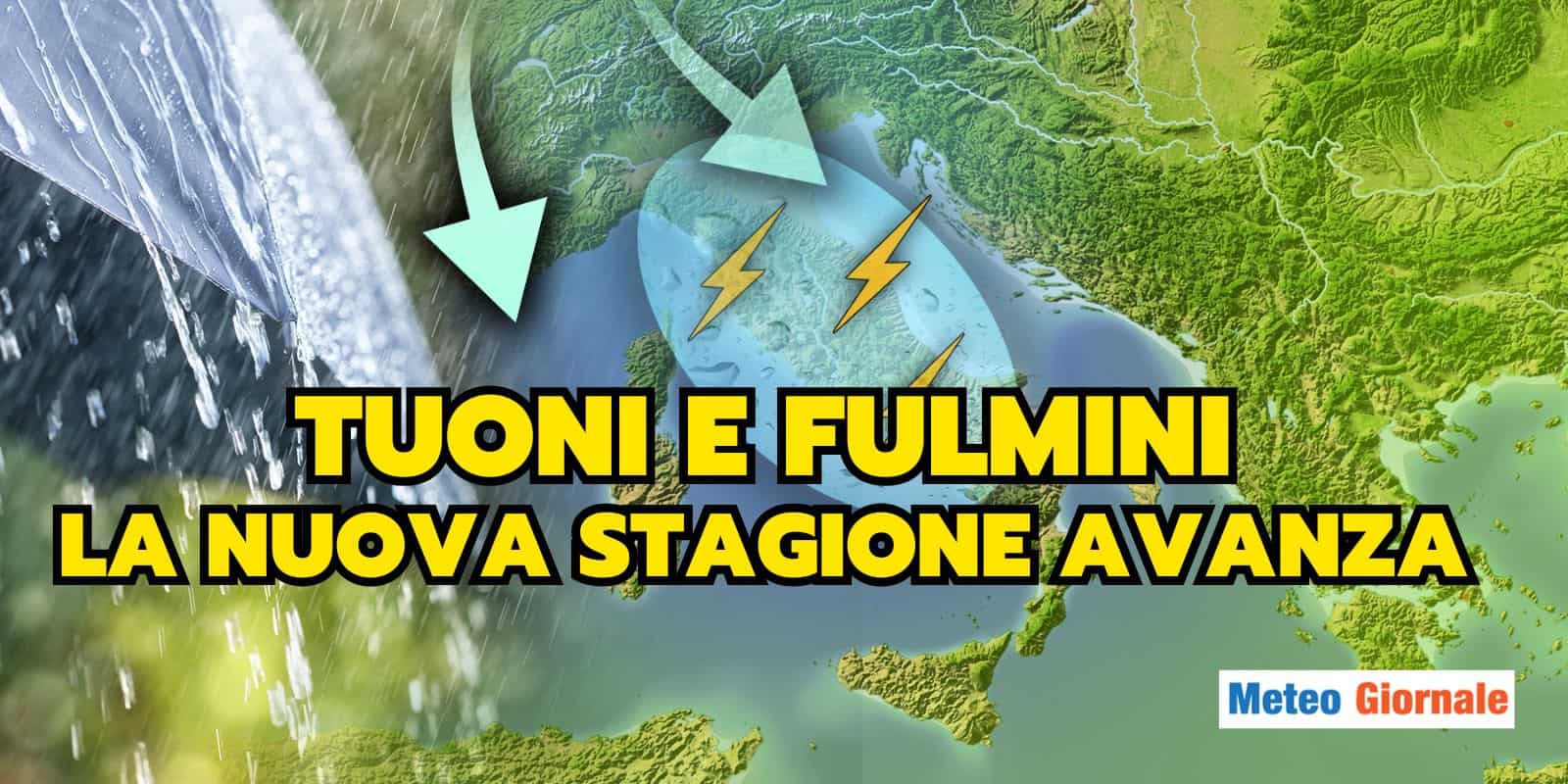 Meteo: l’Inverno cede il passo? I primi temporali annunciano la Primavera