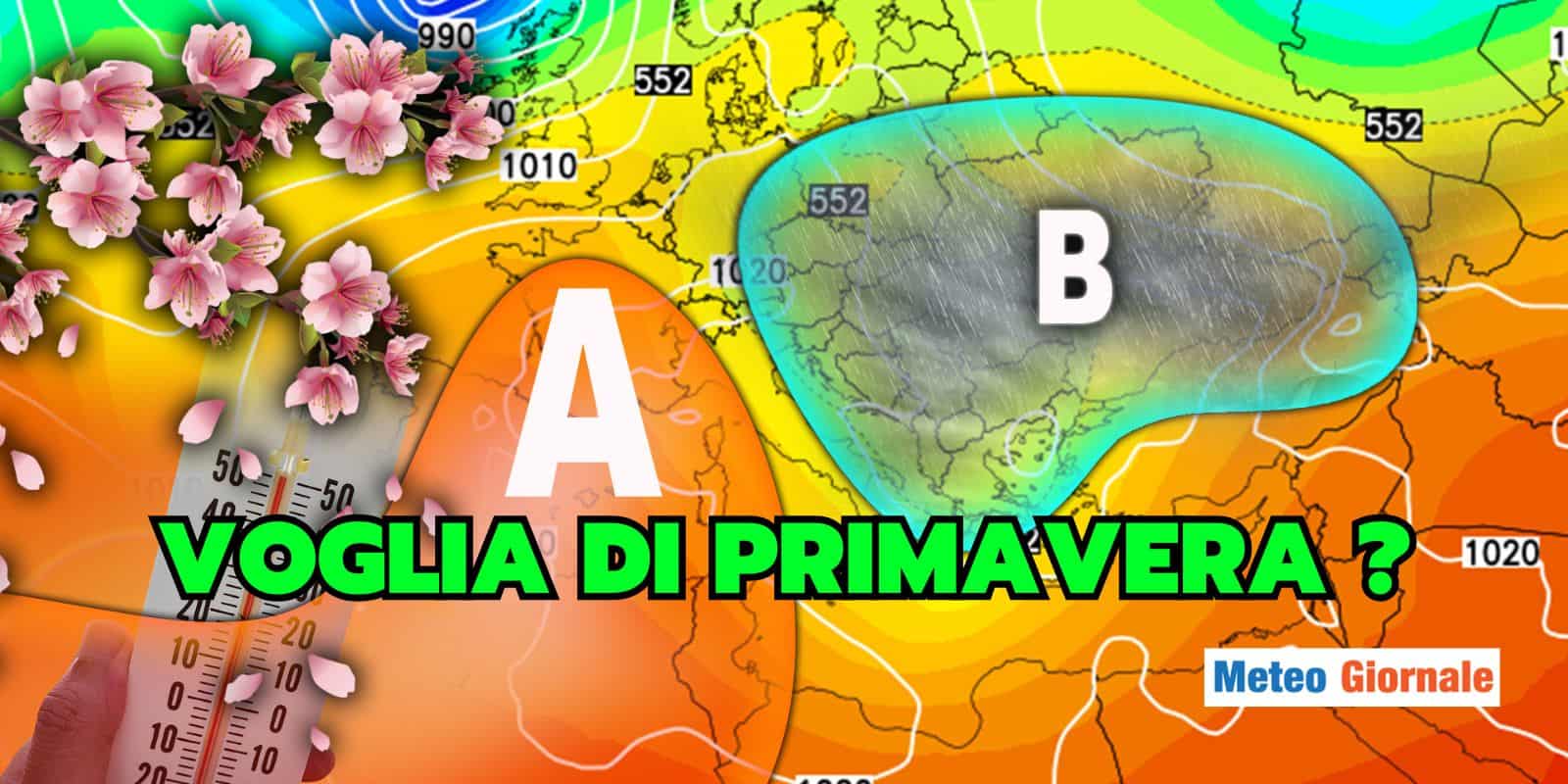 Meteo: cosa ci attende dopo il gelo, il primo “outlook” sulla PRIMAVERA