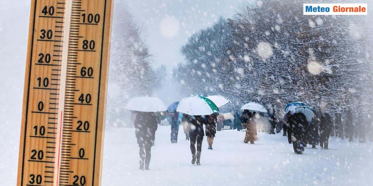 Meteo: il ritorno dell’Inverno con la neve, le regioni coinvolte