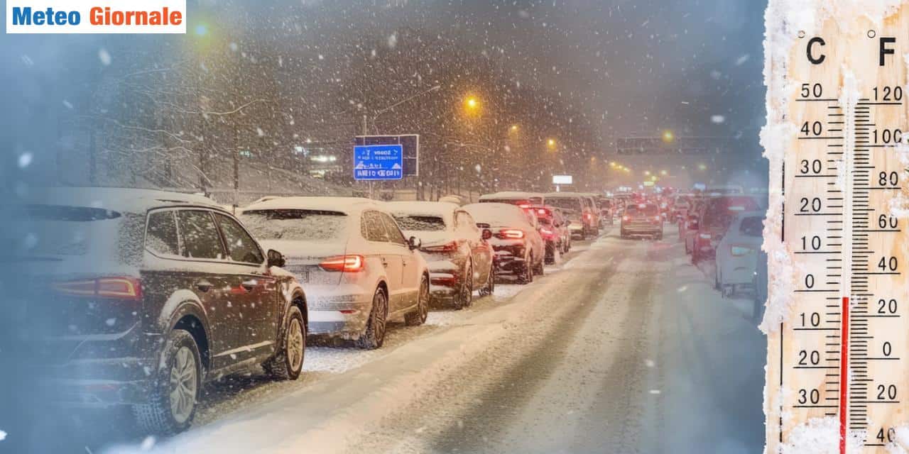 Meteo: dalla neve in pianura al gelo siberiano