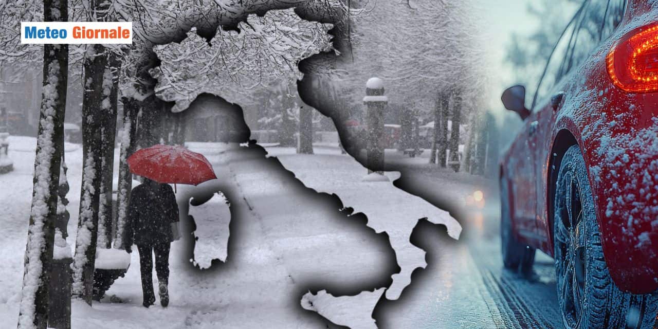 Meteo: freddo e maltempo da Sabato, occhio alla neve!