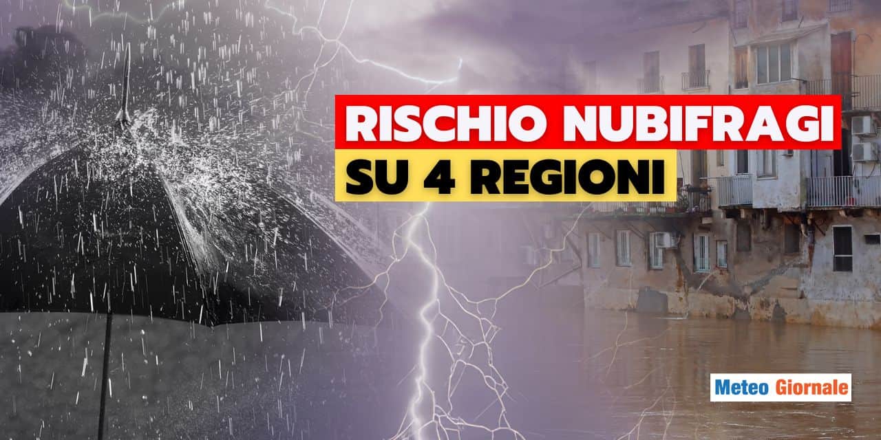 nubifragi 4 regioni meteo 2402