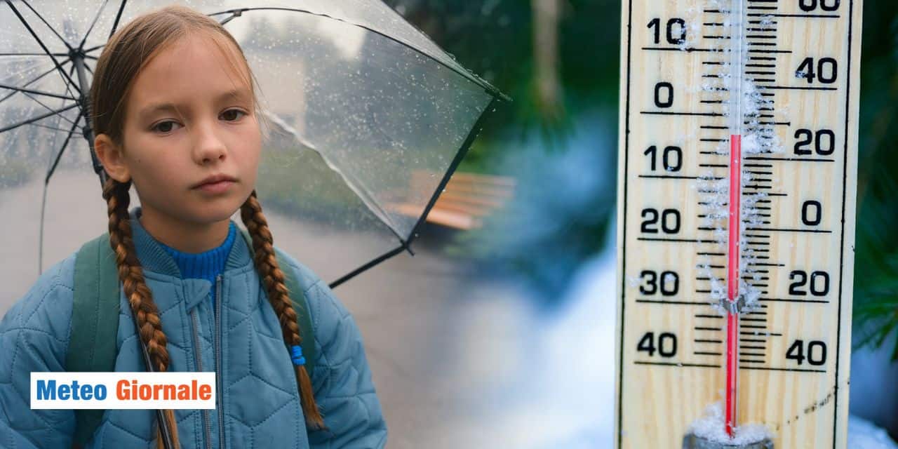 Meteo: tutta la pioggia delle prossime 48 ore, le regioni colpite
