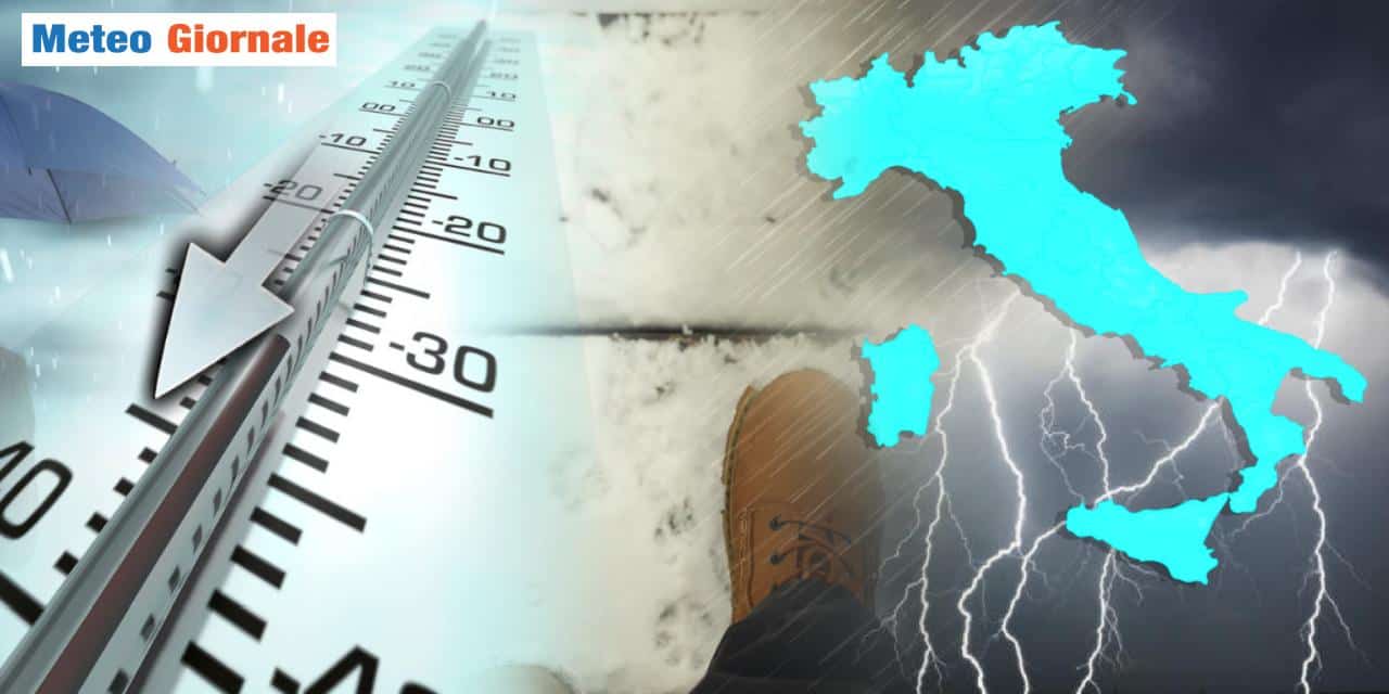 Tornano le perturbazioni sull'Italia
