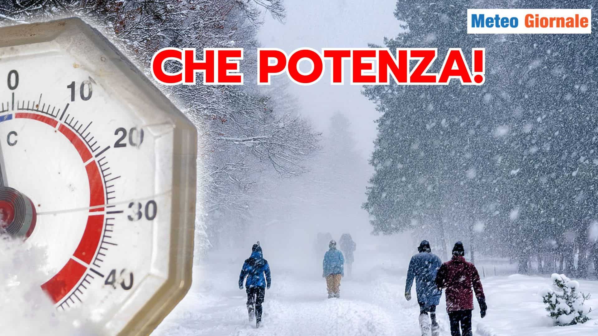 La potenza Meteo di “fuoco” del GELO siberiano
