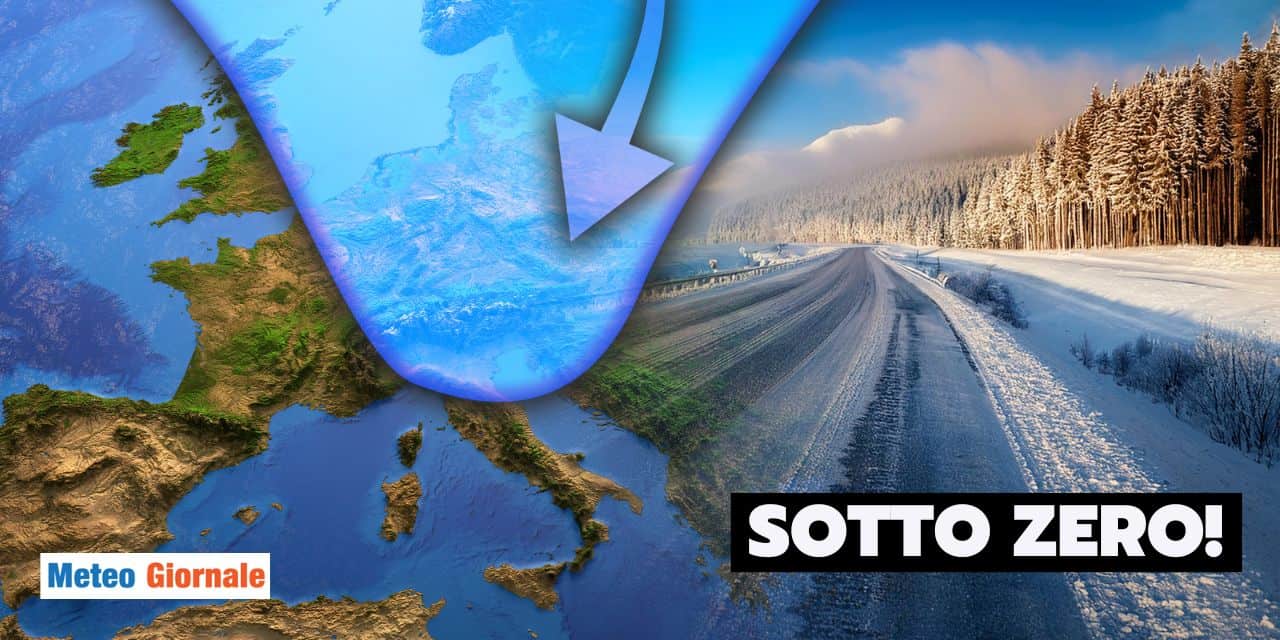 sotto zero meteo 1802