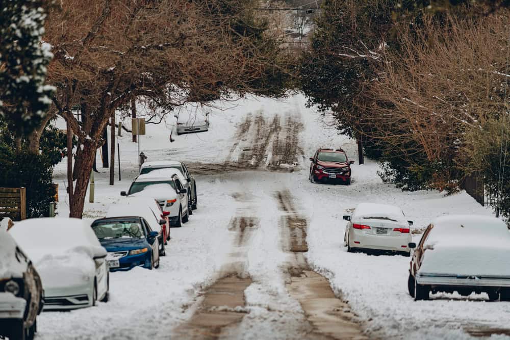 Meteo Texas: neve e pioggerellina gelida nel nord dello stato con l’arrivo del fronte freddo
