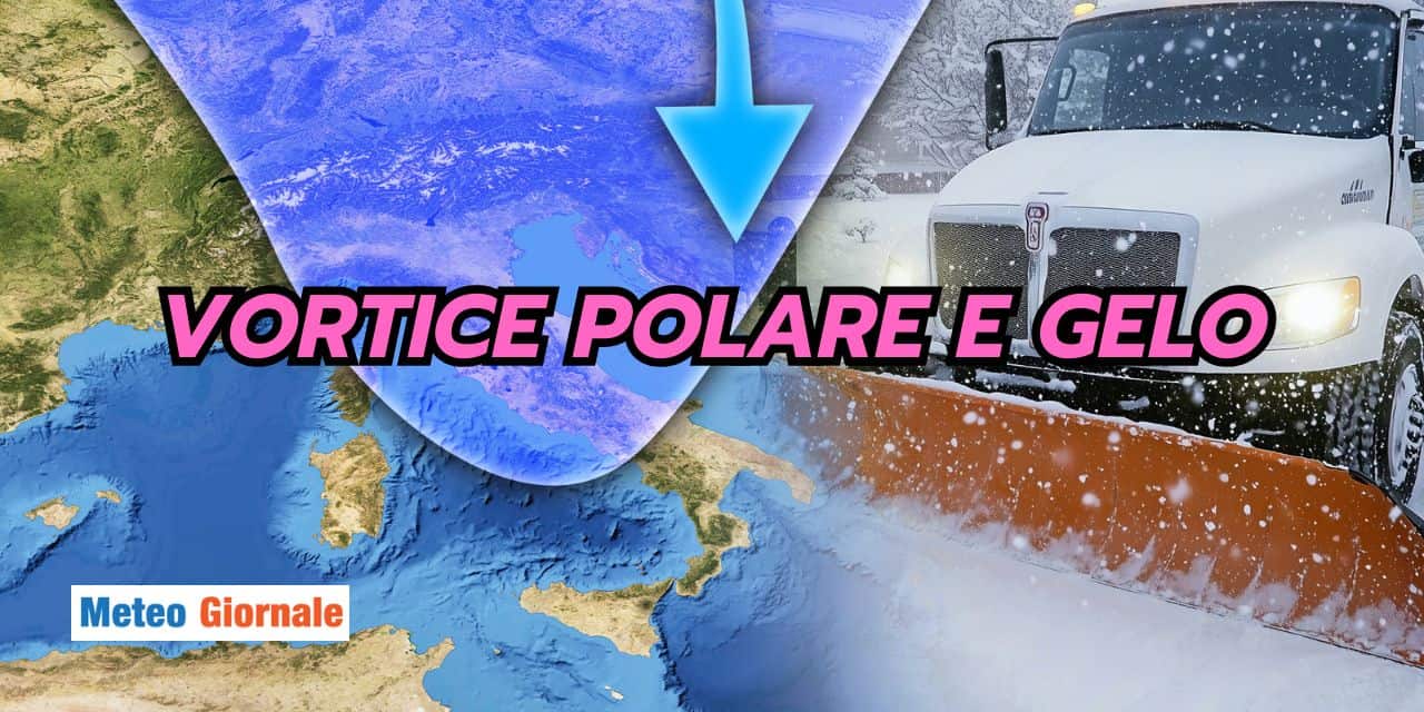 Split Vortice Polare e gelo dalla Siberia: meteo di Febbraio