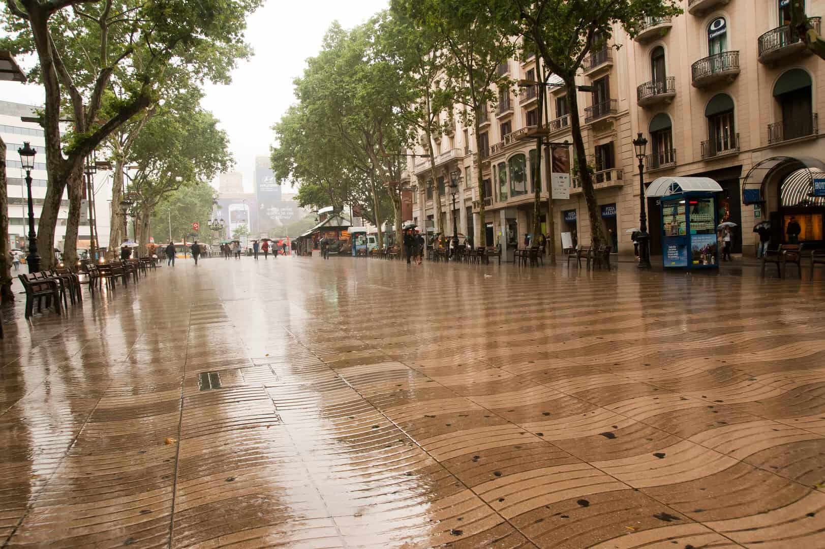 Barcelona Rain 25032025