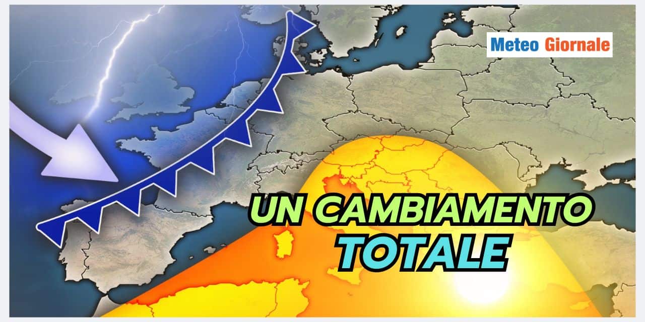 Stravolgimento meteo totale: segnatevi questa data