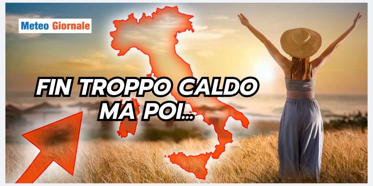 Meteo prossimi giorni: temperature impazzite, ma poi CROLLA TUTTO