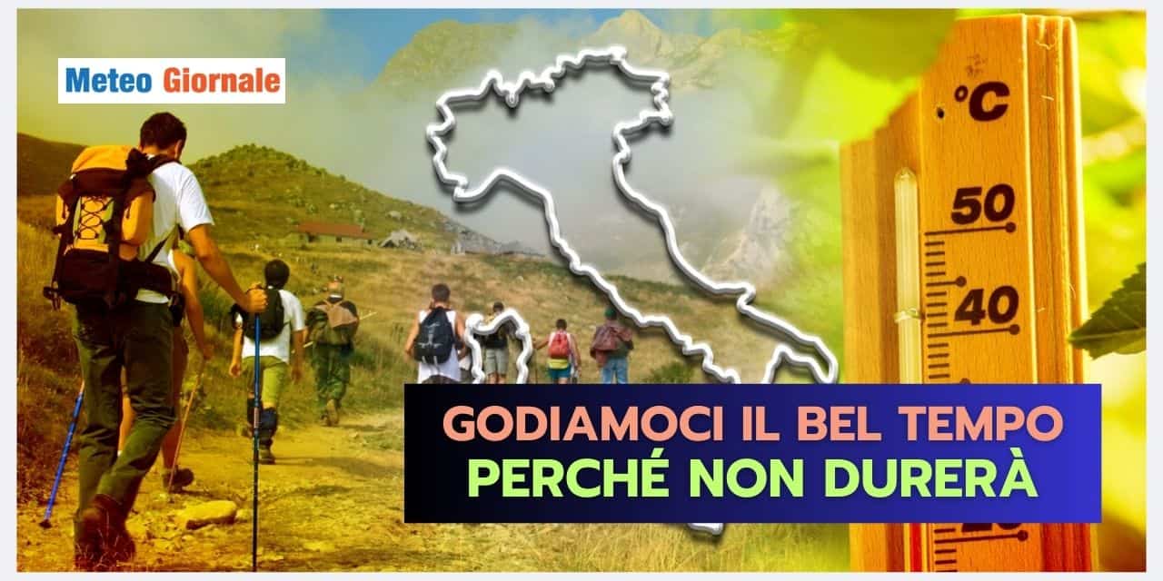 OLTRE 20 GRADI: il meteo viene stravolto quando meno te l’aspetti