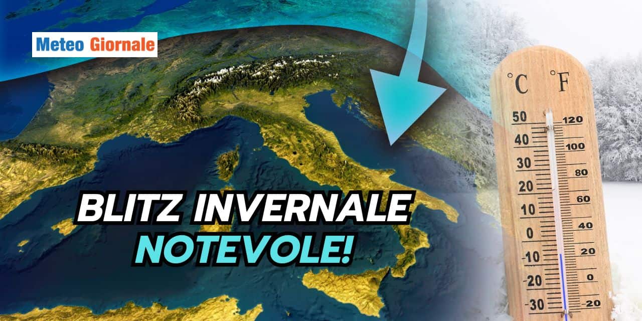 CROLLO TERMICO: ecco la data dello stravolgimento meteo