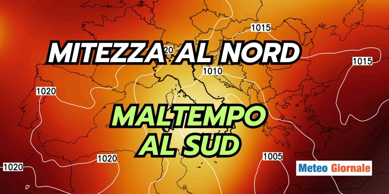 Italia capovolta, meteo bizzarro, i motivi