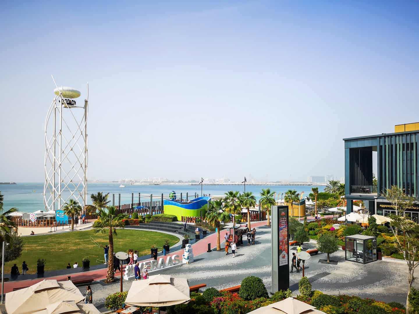 Viaggio a Dubai. Scopri il dinamico quartiere di JBR – Jumeirah Beach Residence