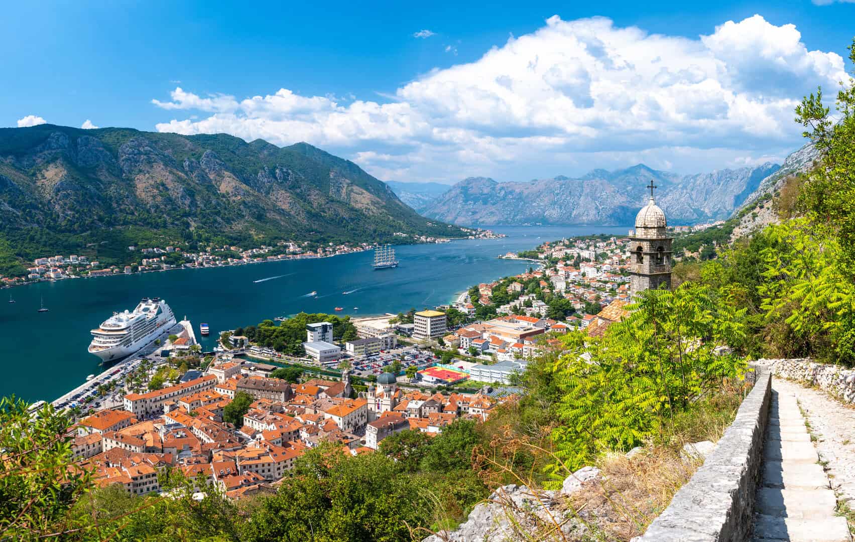Turismo economico a Kotor, Montenegro. Tra storia, scogliere e mare incantato