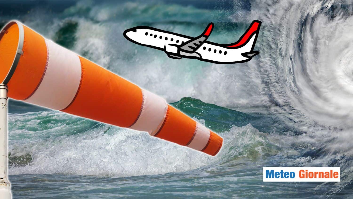 Meteo: Venti furiosi a 270 Km/h, VOLI a rischio su queste tratte