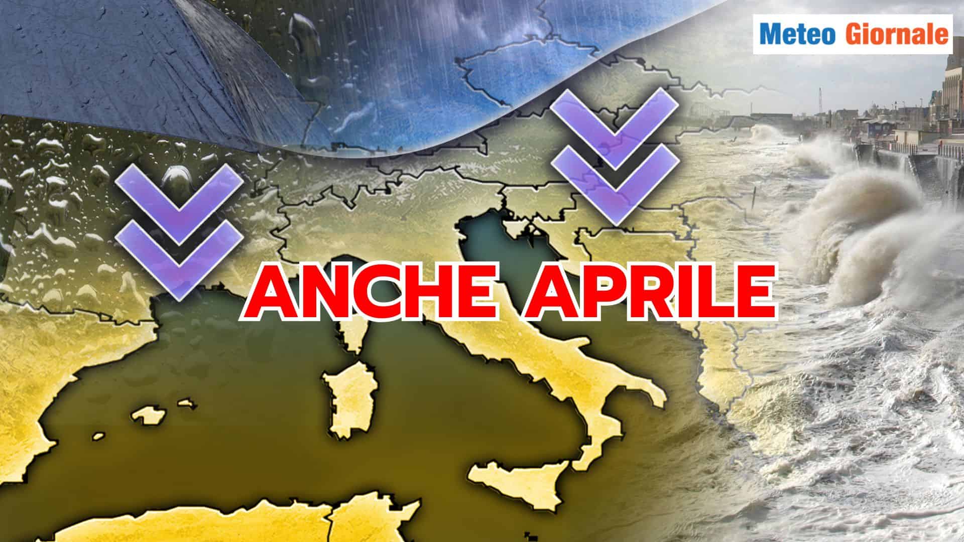 Mite PRIMAVERA rimandata, anche Aprile promette battaglia Meteo