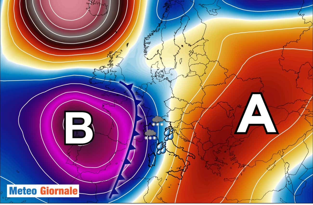 Previsioni: CLAMOROSO ribaltone METEO. Intensa PERTURBAZIONE da DOMENICA