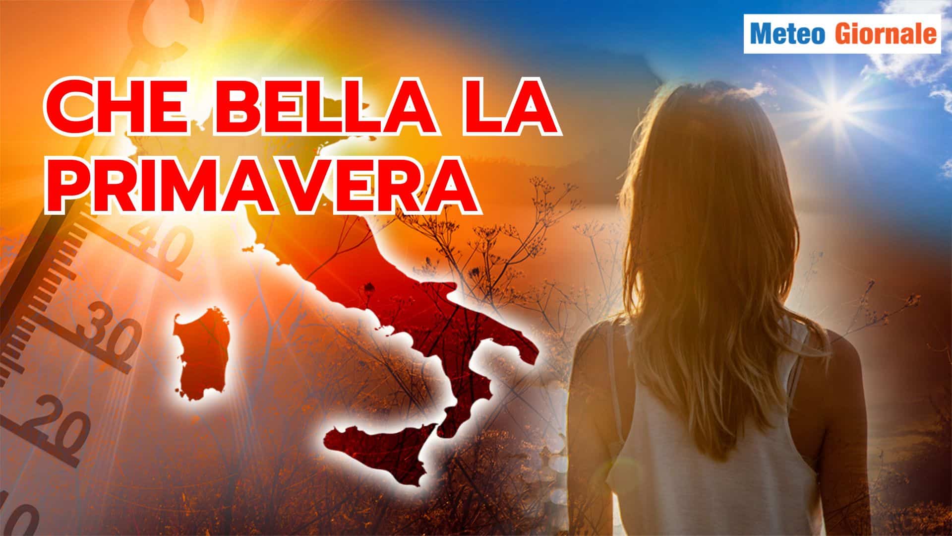 La PRIMAVERA la miglior stagione Meteo. Pazza, ma anche gradevole