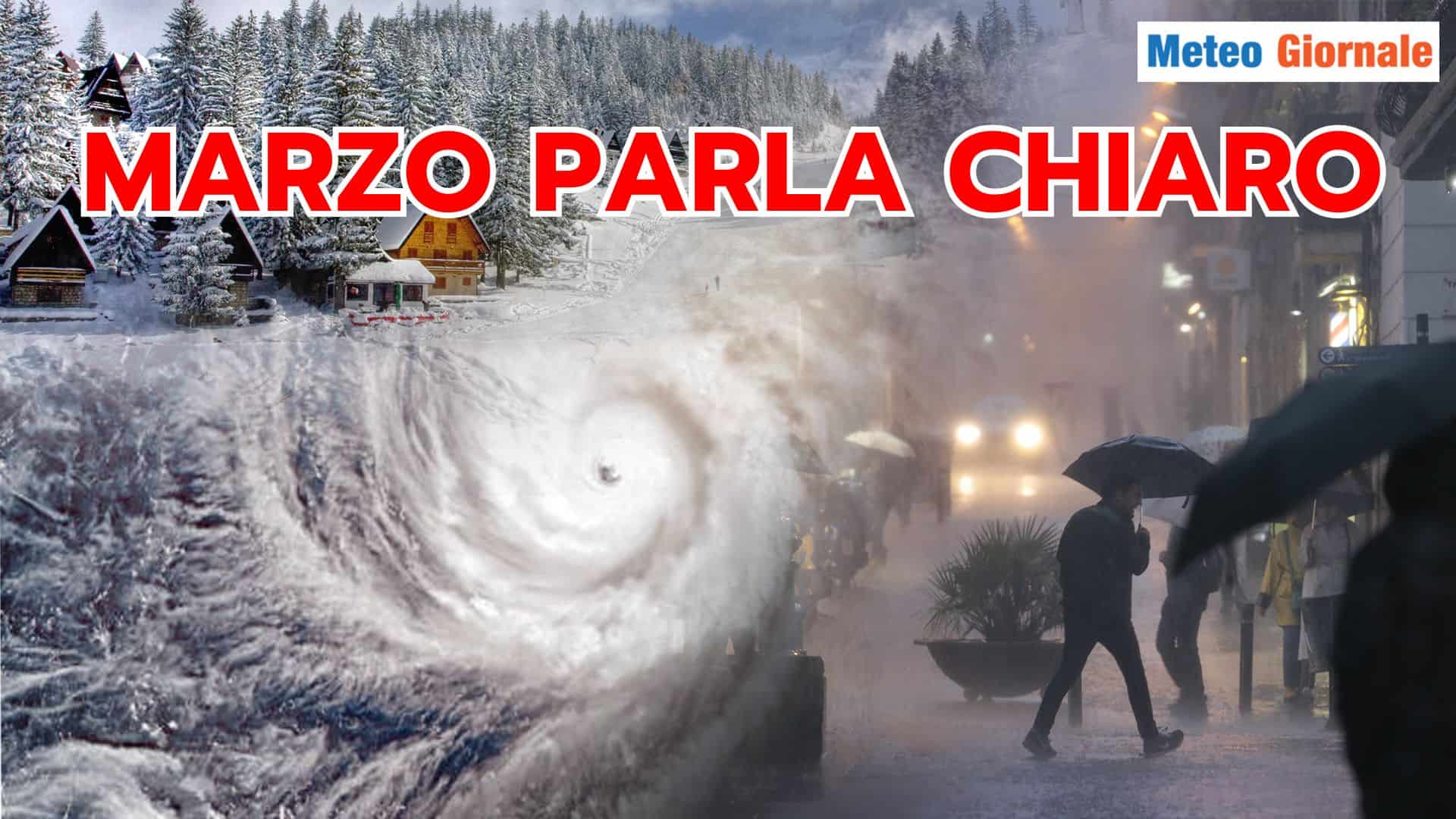Presto il bilancio Meteo di MARZO, un mese davvero assurdo
