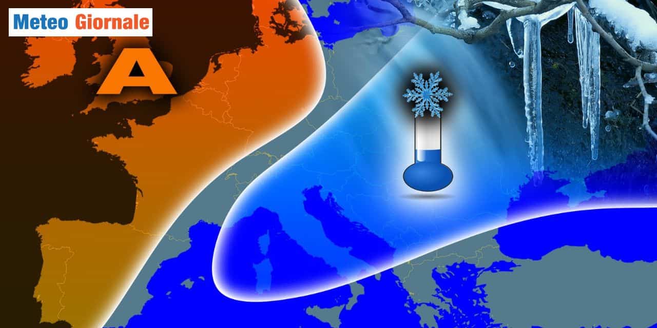 Meteo: sferzata invernale in arrivo tra il 17 e il 18 Marzo