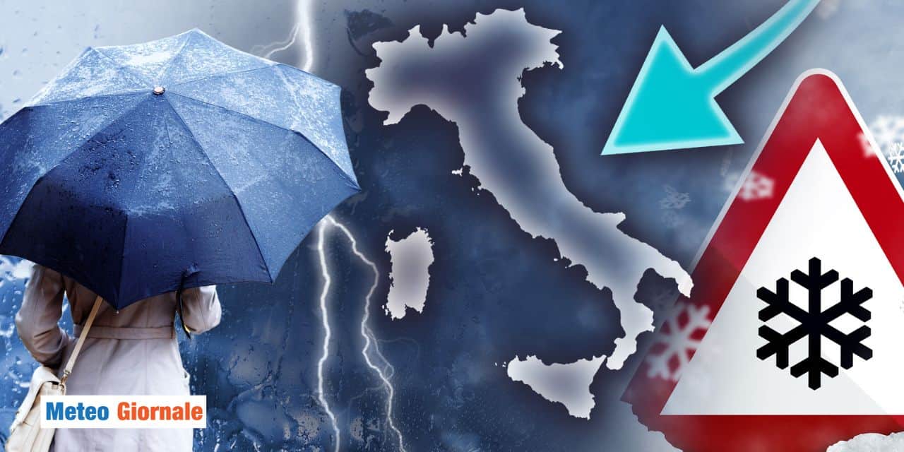 domenica e lunedi gelo neve meteo 3103