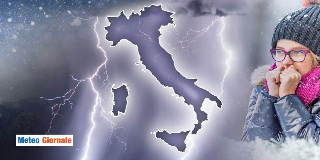 Meteo: fuori i cappotti! Ecco dove batteremo i denti a breve