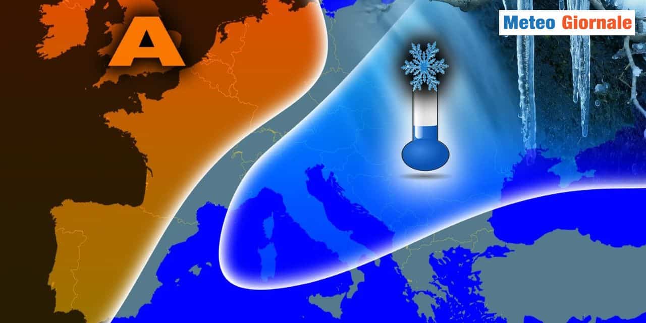 Meteo sconvolto dal freddo fuori stagione ad Aprile