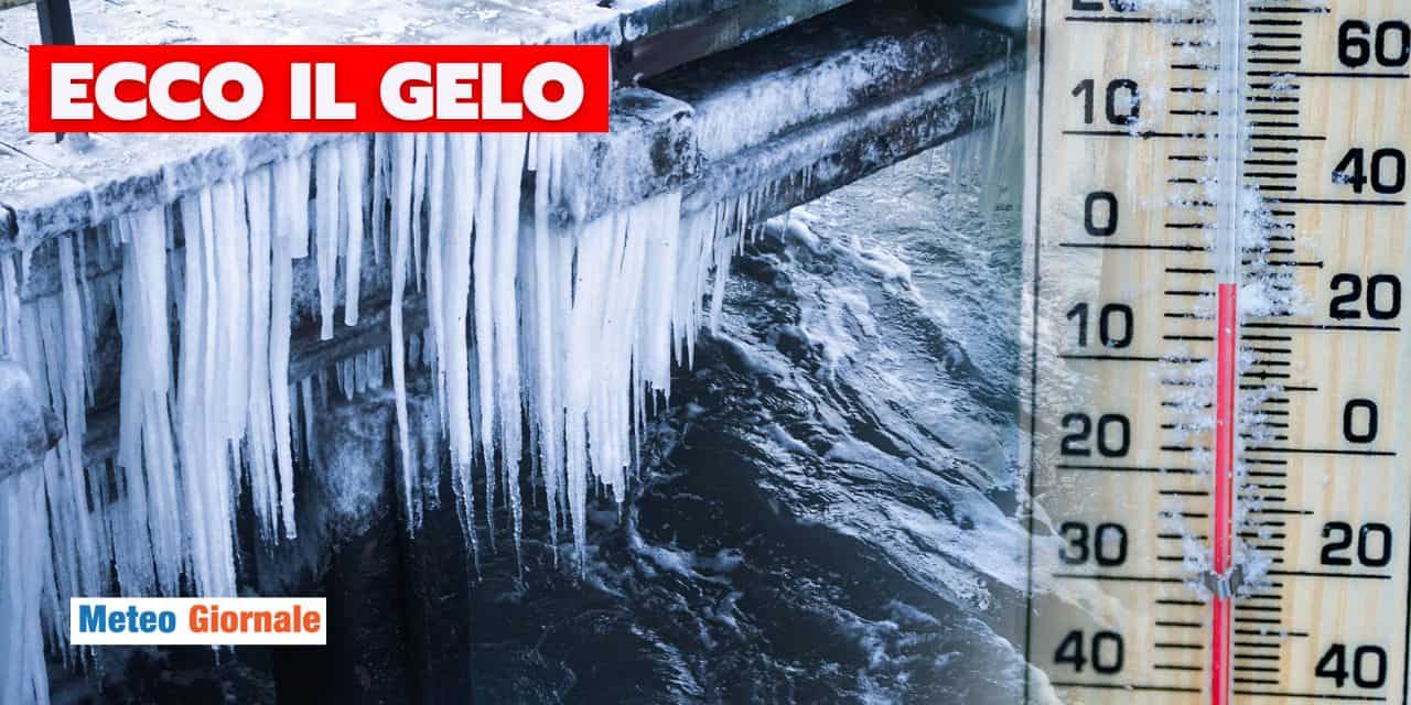 Meteo: ondata di gelo dopo il caldo, le regioni a rischio