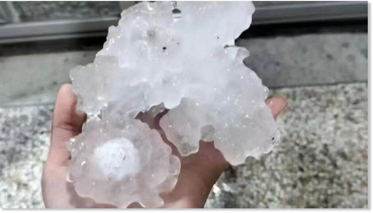 Meteo Cina: grandinata estrema con chicchi giganti da15 cm