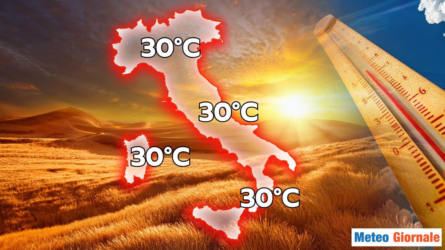 Meteo Estate precoce, le date, i primi giorni del “caldo estivo” a 30 gradi