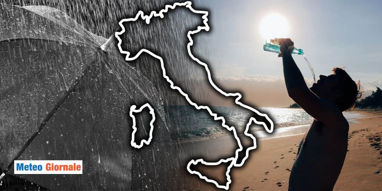 Meteo: Italia tra i due fuochi, caldo e freddo allo scontro