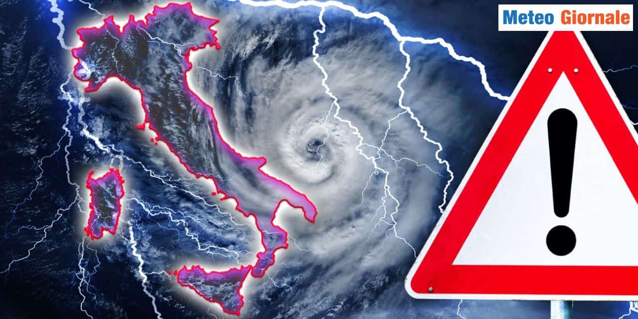 Meteo: Italia sotto scacco di un Ciclone, le previsioni sino al weekend
